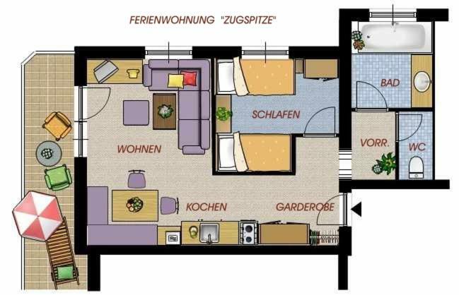 Apartmenthaus Brigitte Лойташ Экстерьер фото